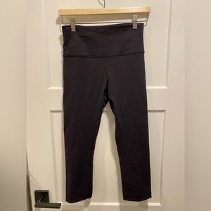 Lululemon wunder train high-rise crop size 8